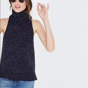 Madewell- Turtleneck Cutaway Sweater-Vest
